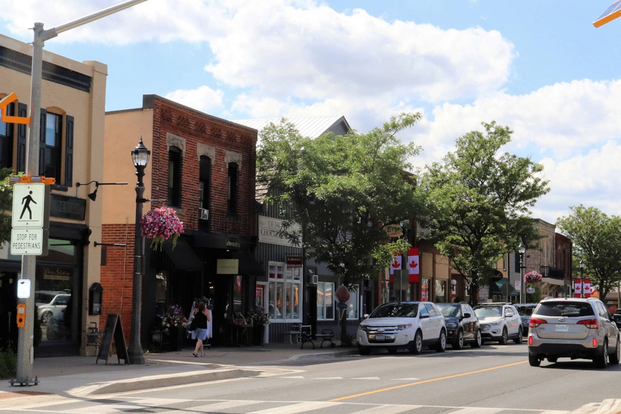 downtown Erin, ontario